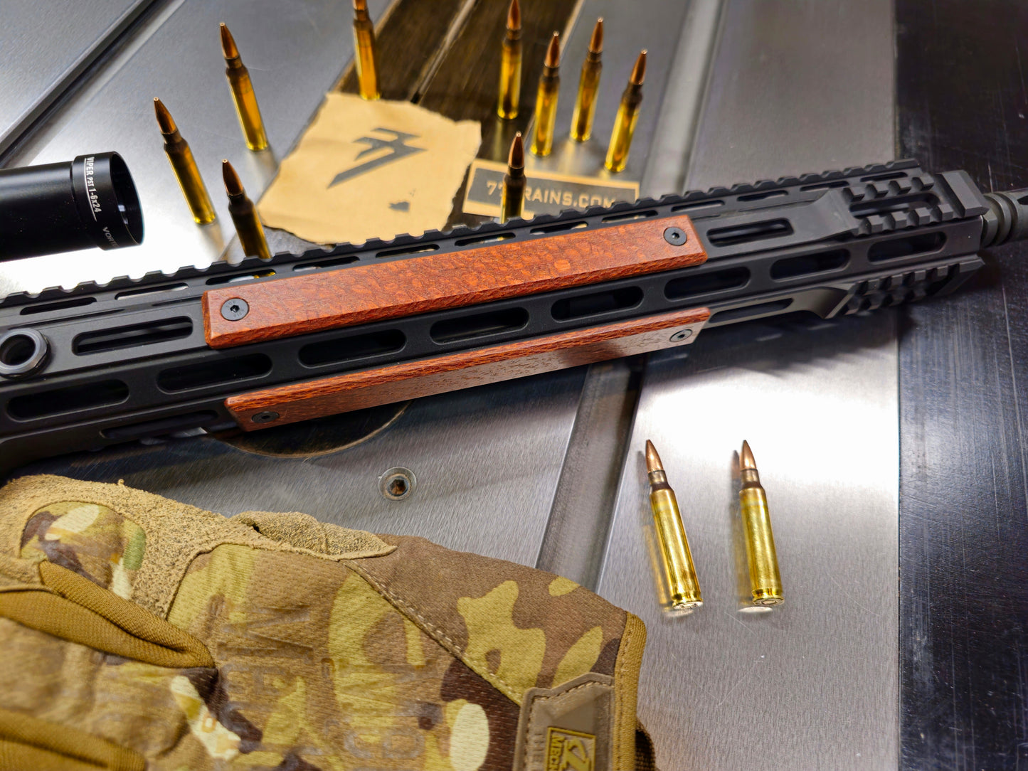 Lacewood Rail Covers *Set Of 3*, M-lok Or Keymod