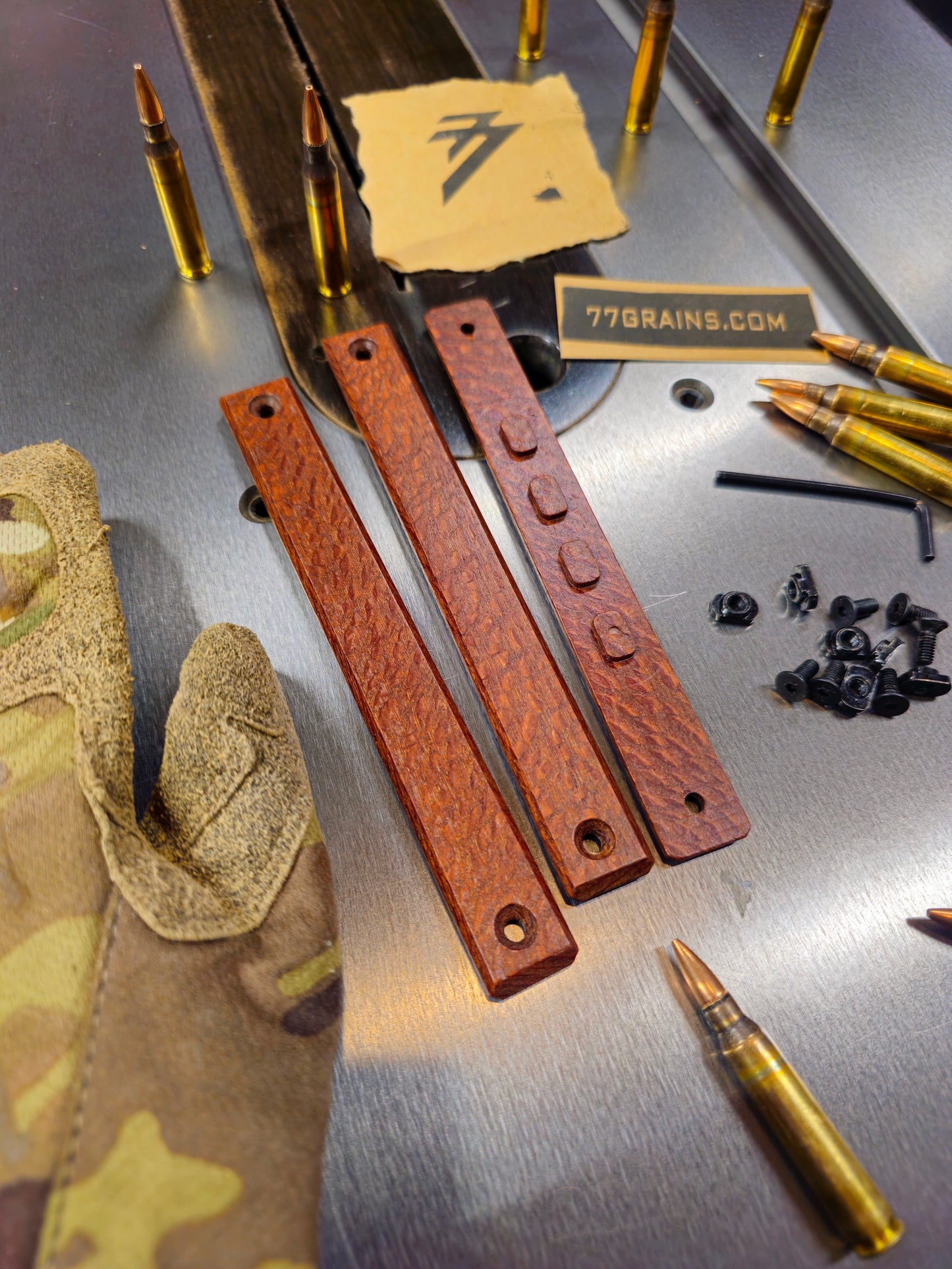 Lacewood Rail Covers *Set Of 3*, M-lok Or Keymod