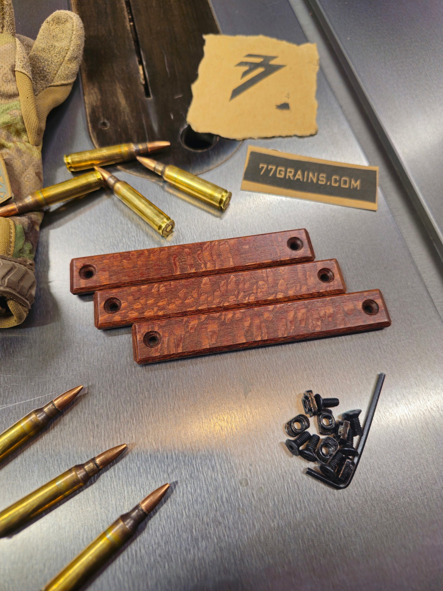 Lacewood Rail Covers *Set Of 3*, M-lok Or Keymod