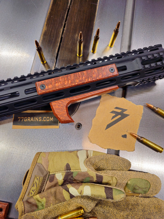 Lacewood Angled Foregrip-Long, M-lok Or Keymod