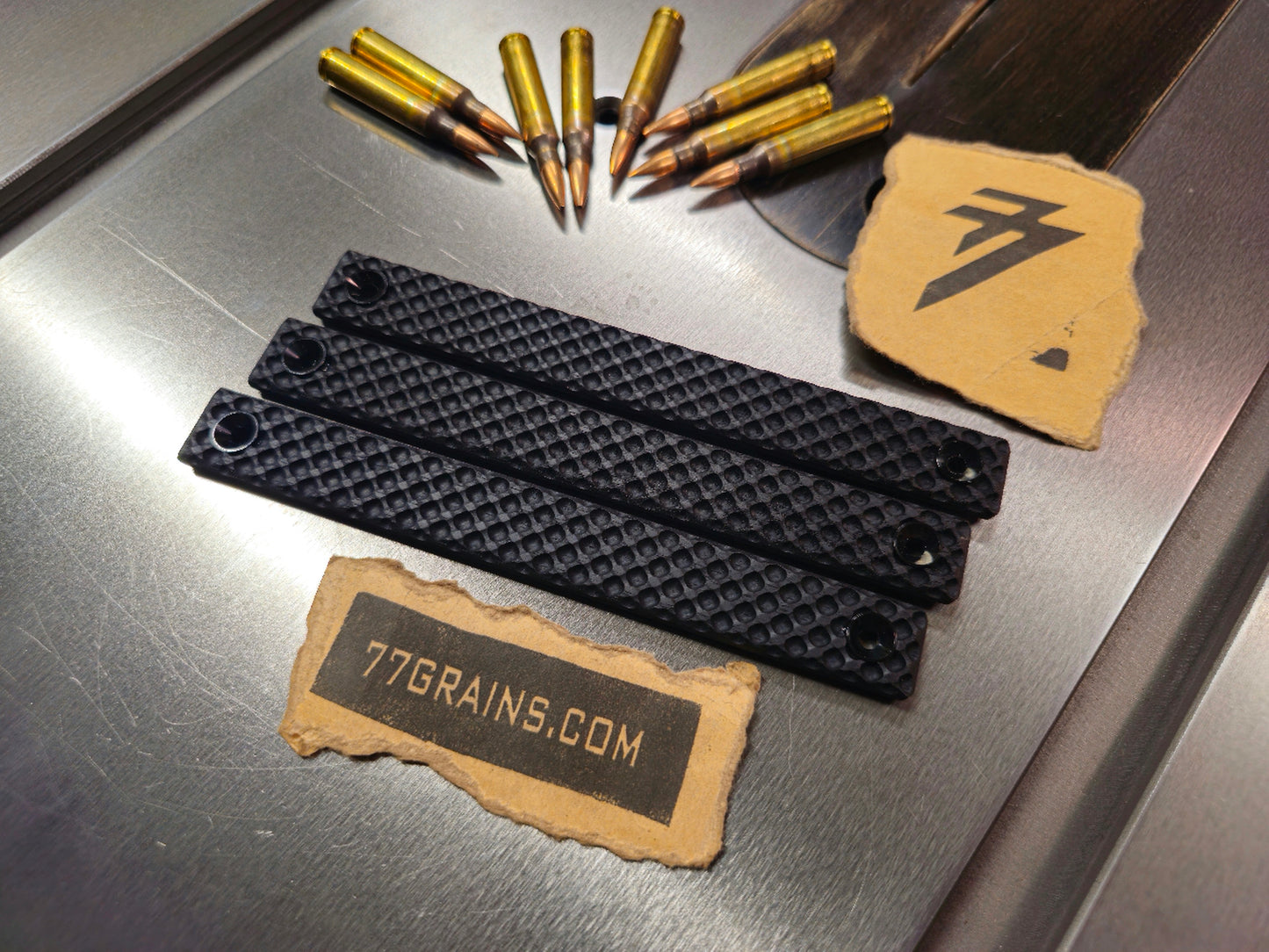 *New* Diamond Walnut Rail Covers with Washer, M-lok Or Keymod