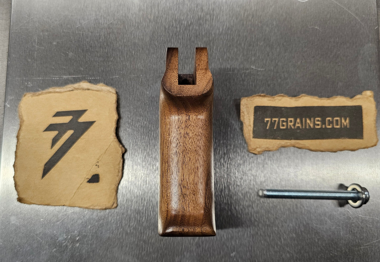 1 of 1 K2 Style Walnut Pistol Grip