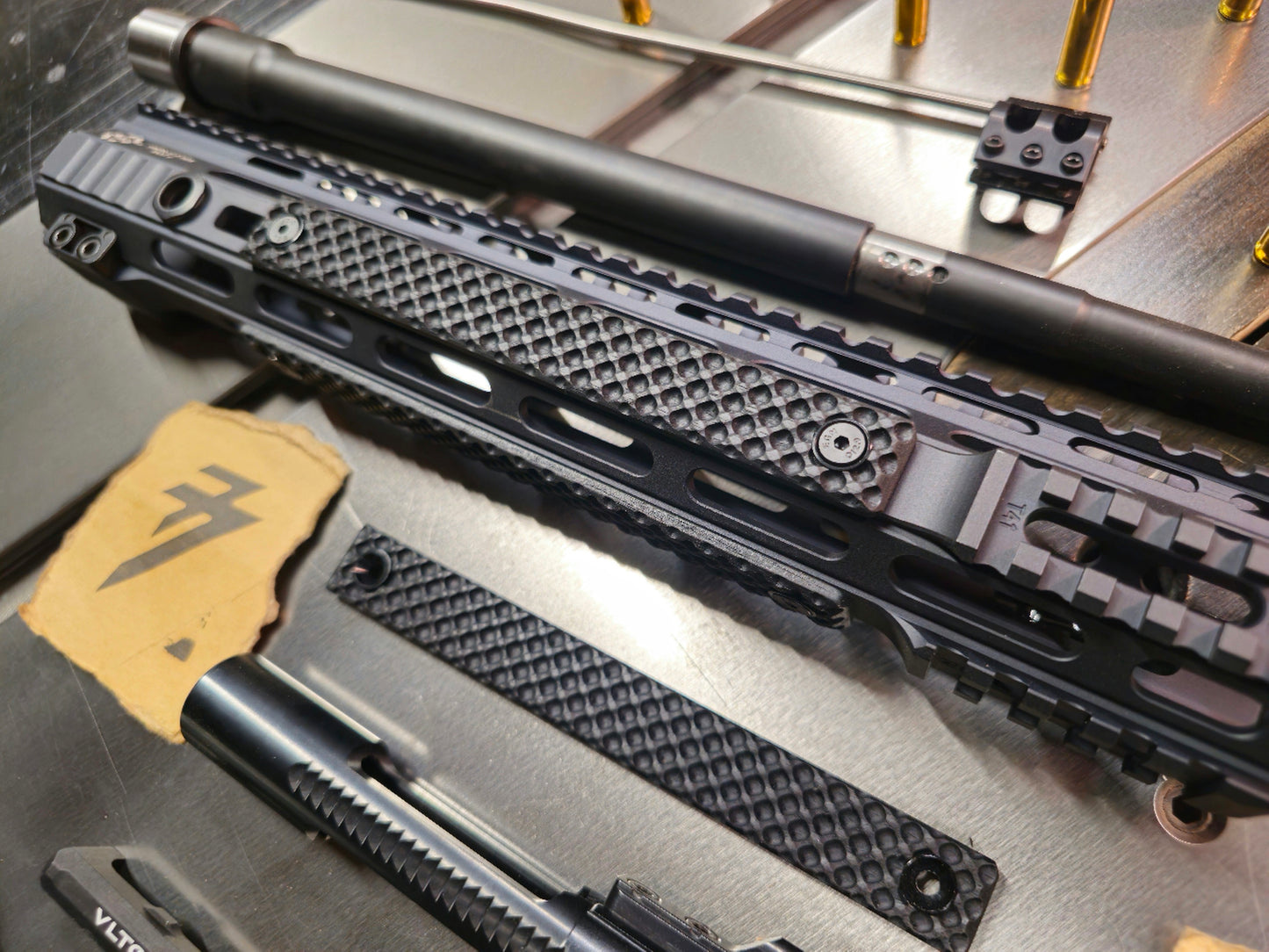 *New* Diamond Walnut Rail Covers with Washer, M-lok Or Keymod