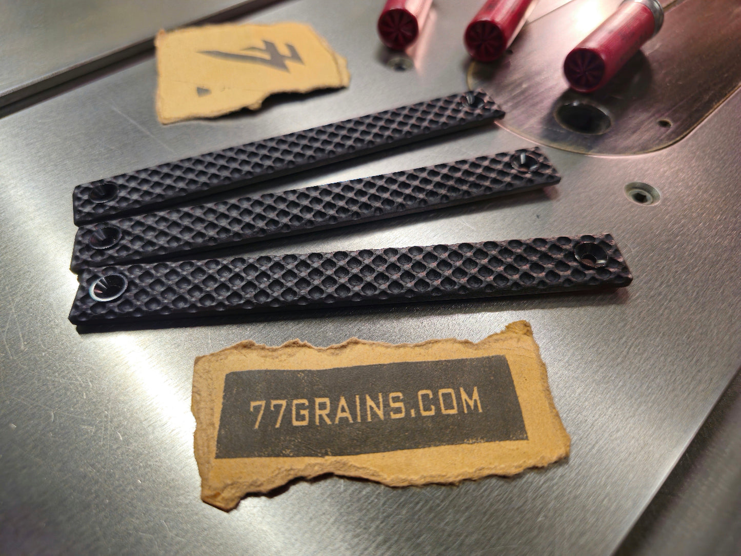 *New* Diamond Walnut Rail Covers with Washer, M-lok Or Keymod