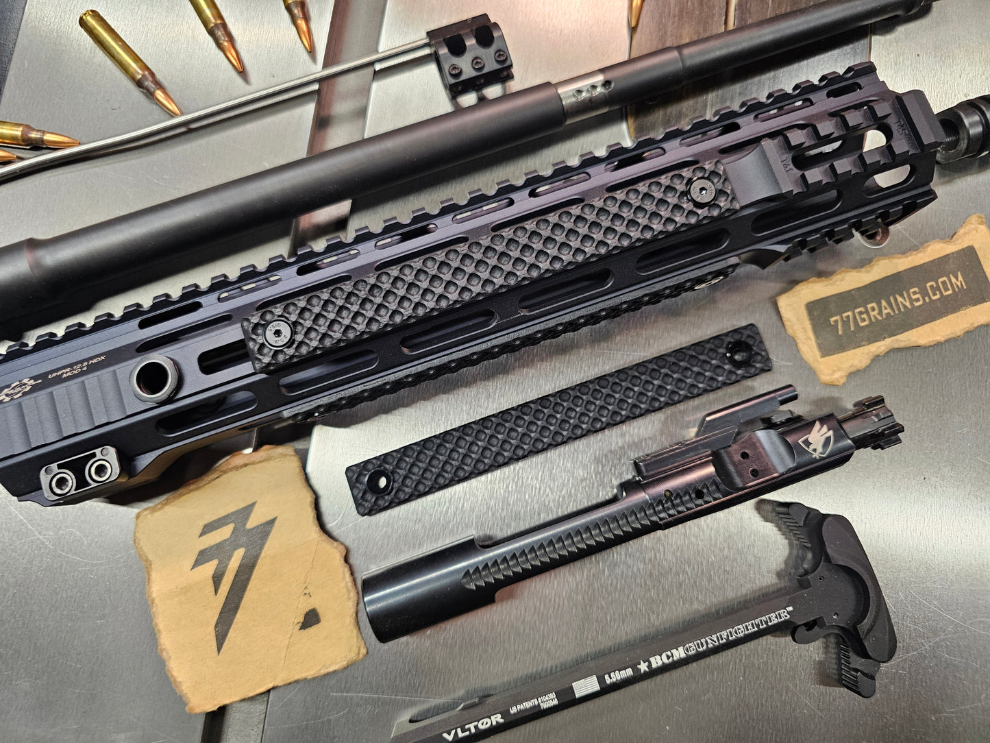 *New* Diamond Walnut Rail Covers with Washer, M-lok Or Keymod
