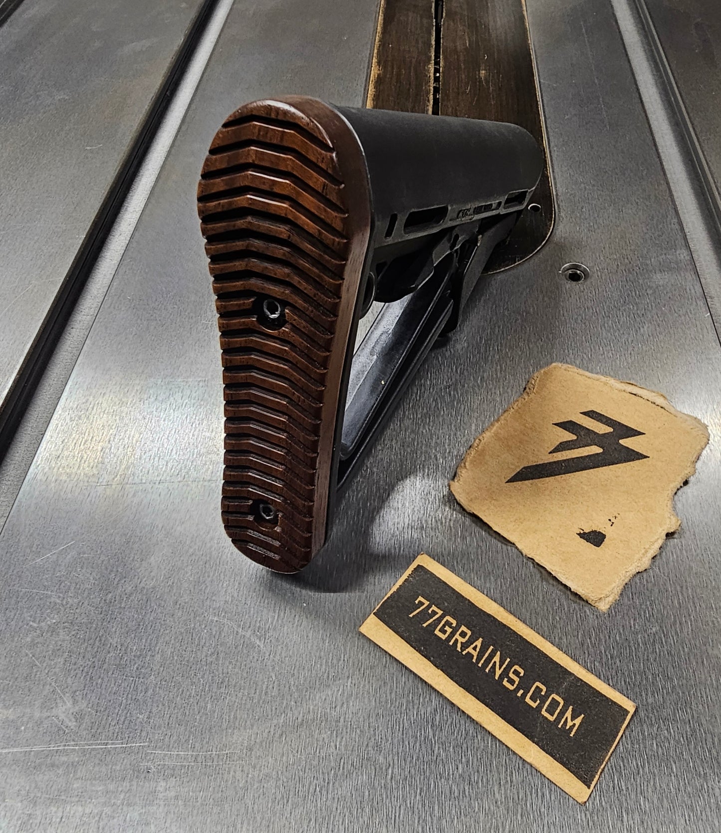 Walnut Butt-Pad for Magpul MOE stocks