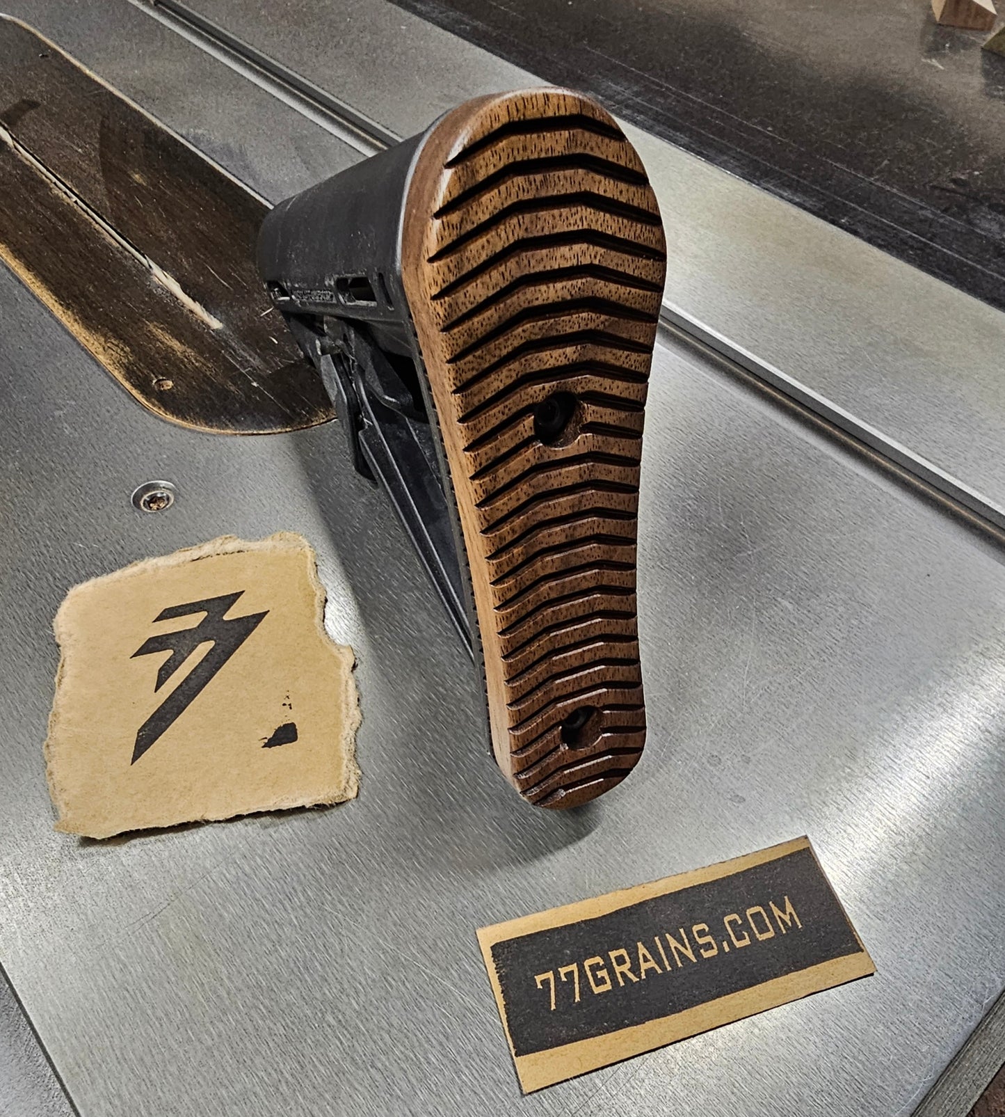 Walnut Butt-Pad for Magpul MOE stocks