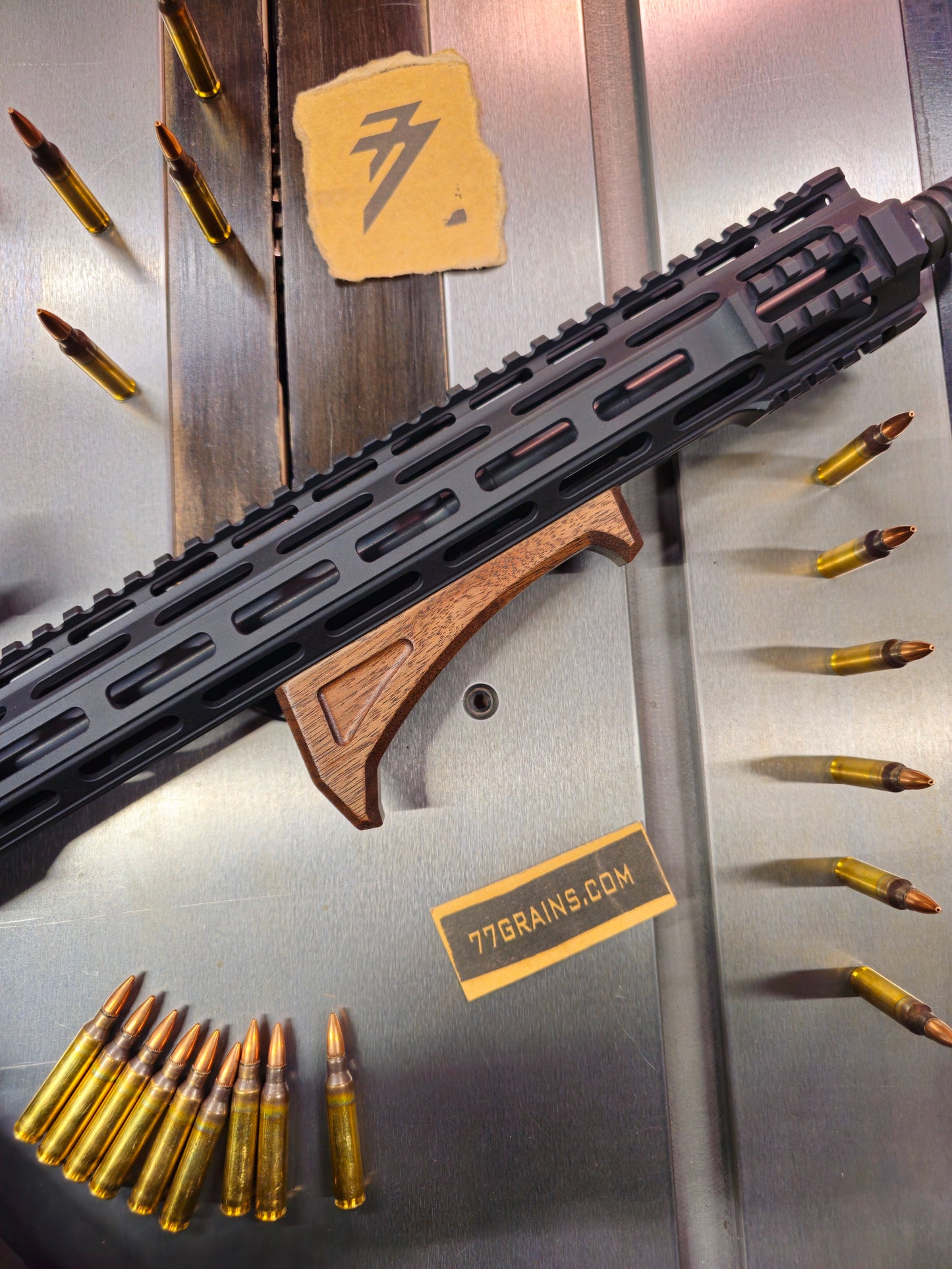 Walnut AFG, M-lok or Keymod