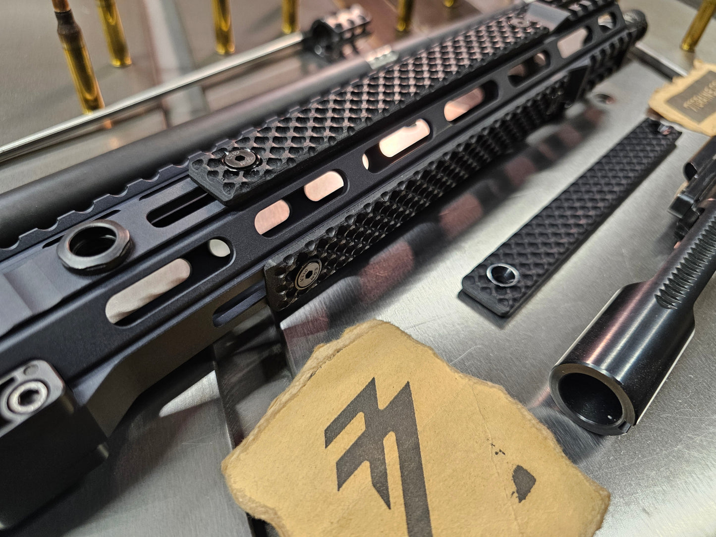 *New* Diamond Walnut Rail Covers with Washer, M-lok Or Keymod