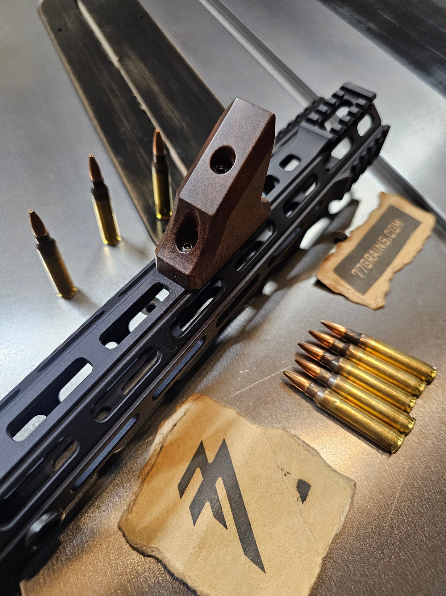 Walnut Half Brake, M-lok Or Keymod