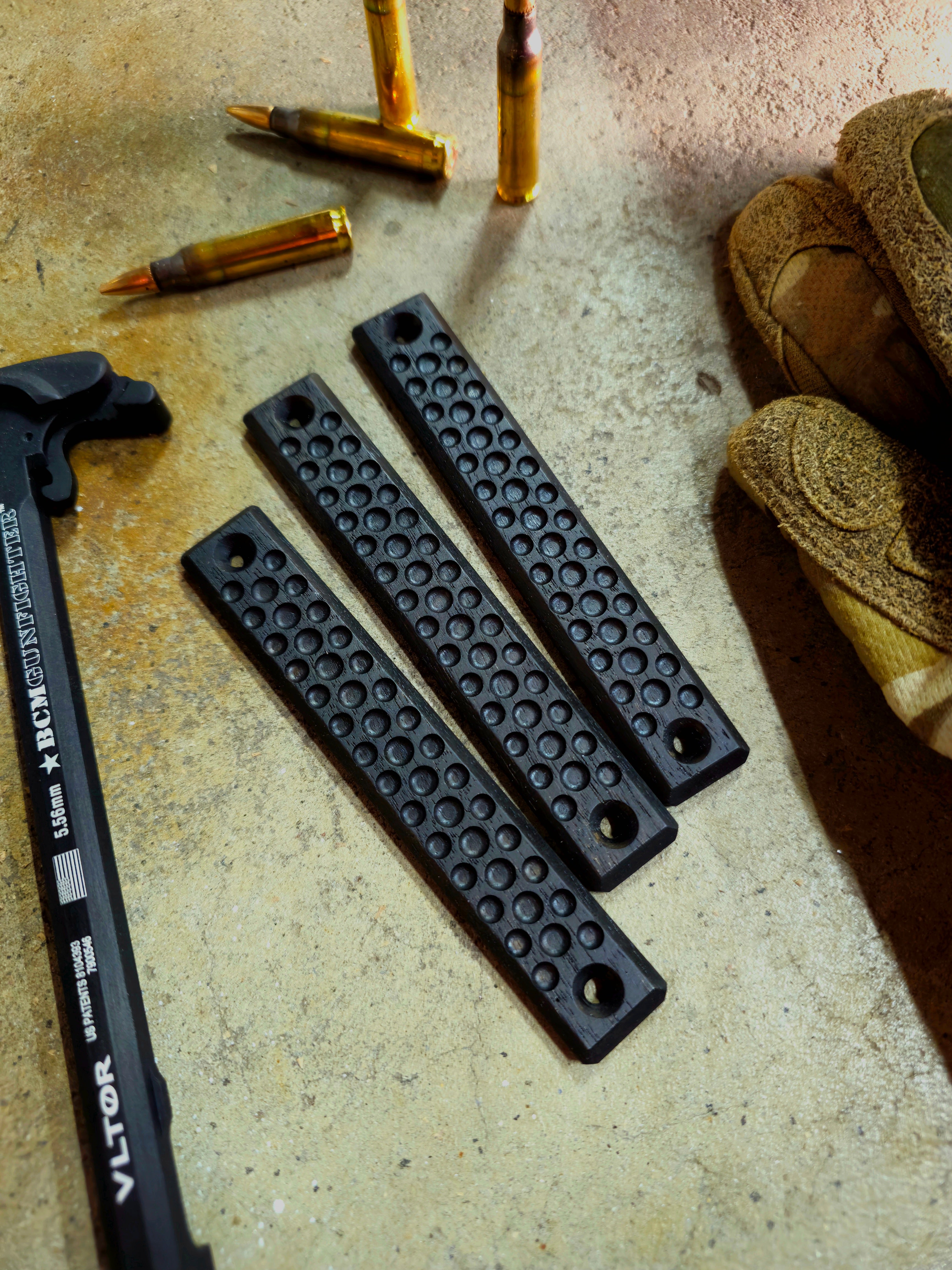 Keymod Cover Wood AR15/M4 mlok and keymod rail covers and grips – 77 GRAINS LLC