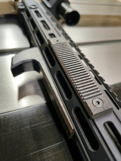 Walnut Angled Foregrip- M-lok, Long