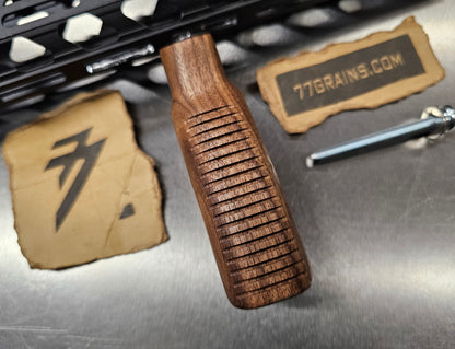 1 of 1 Finger Grooves Pistol grip