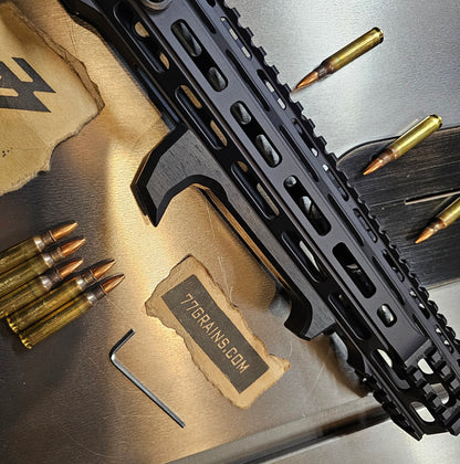 V2 Walnut Angled Foregrip- M-lok or Keymod