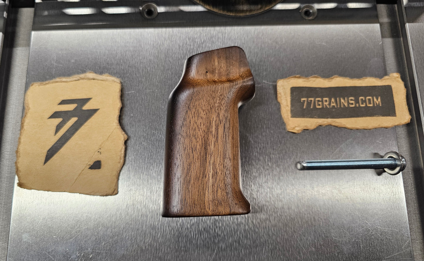 1 of 1 K2 Style Walnut Pistol Grip