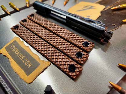 *New* Diamond Walnut Rail Covers with Washer, M-lok Or Keymod