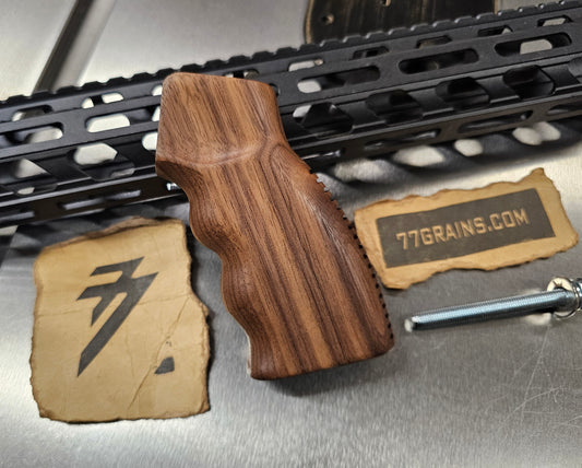 1 of 1 Finger Grooves Pistol grip